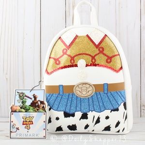 Disney Jessie Glittery Mini Backpack (0207)